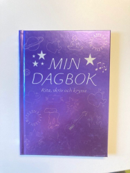 Min dagbok : Rita, skriv och kryssa (lila)